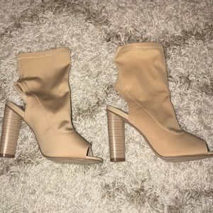 Tan Booties
